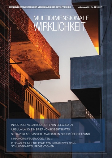 Vorschau: Multidimensionale Wirklichkeit 2017 | 1