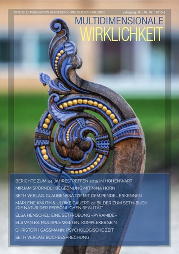 Vorschau: Multidimensionale Wirklichkeit 2015 | 2
