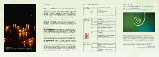 Einladung zum 34. Internationalen Seth-Treffen 2015